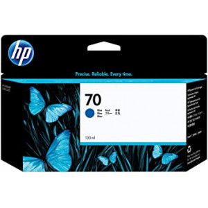 HP 70 (C9452A) Original High Yield DesignJet CYAN Ink Cartridge (130 Ml)